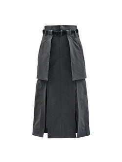 lainoa skirt schoeller dryskin grey