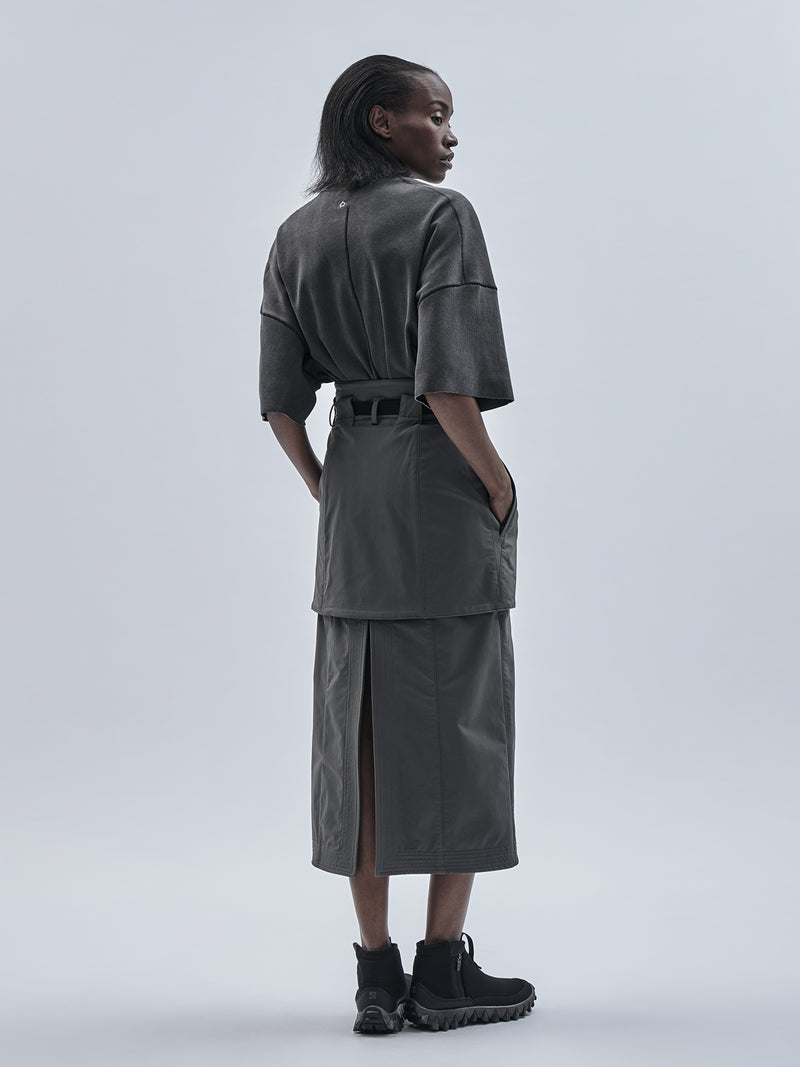 lainoa skirt schoeller dryskin grey