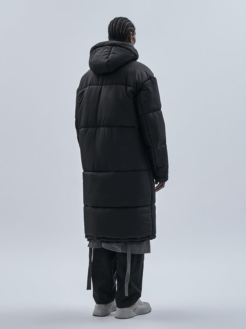 bihotz padded coat black