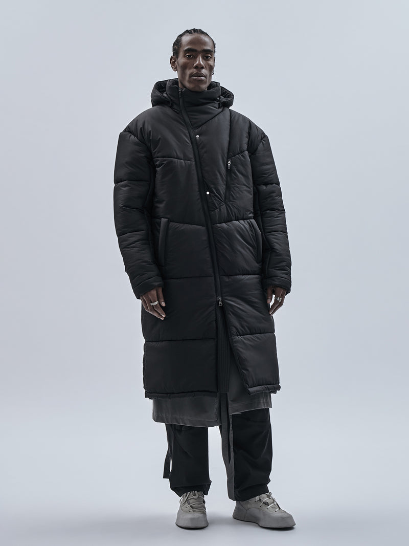 bihotz padded coat black