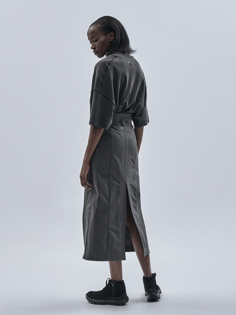 lainoa skirt schoeller dryskin grey