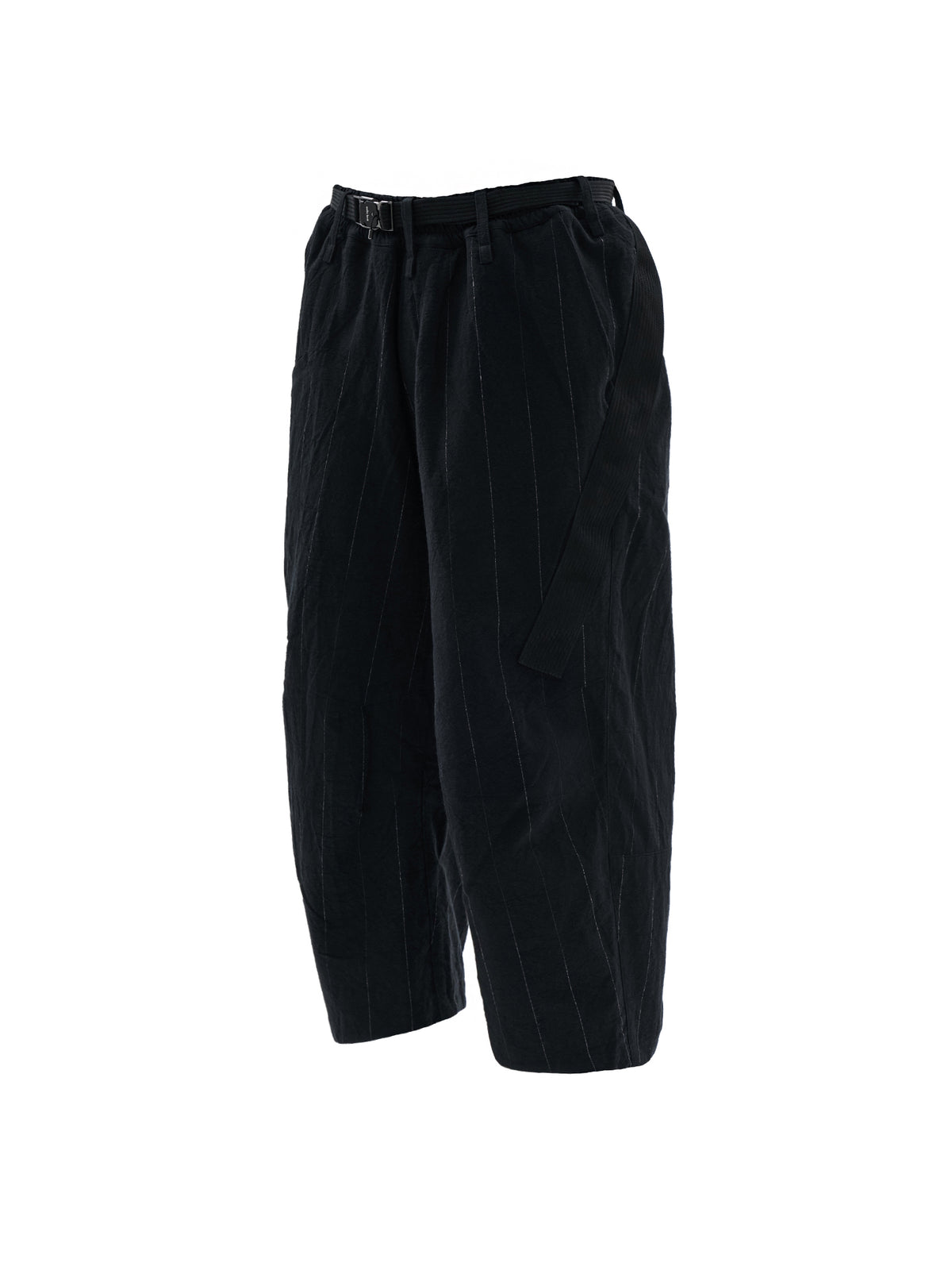 haitz cropped pants chalk stripe nightfall