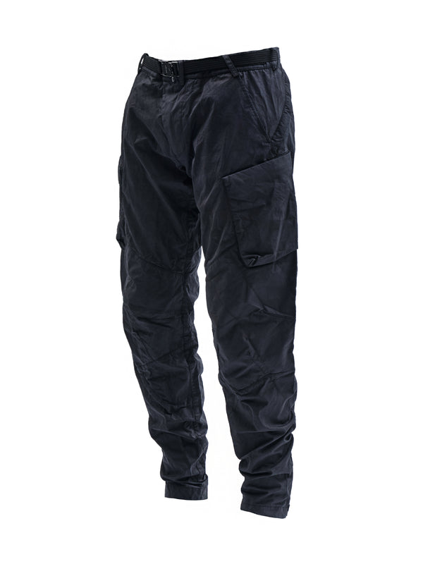 ameztu articulated cargo pants etaproof charcoal dye