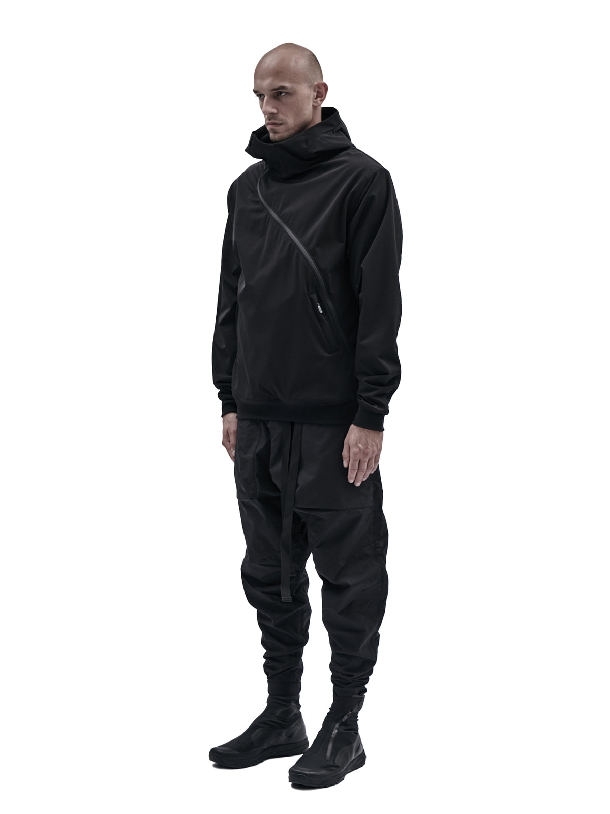 gurutze zipped hoodie schoeller dryskin