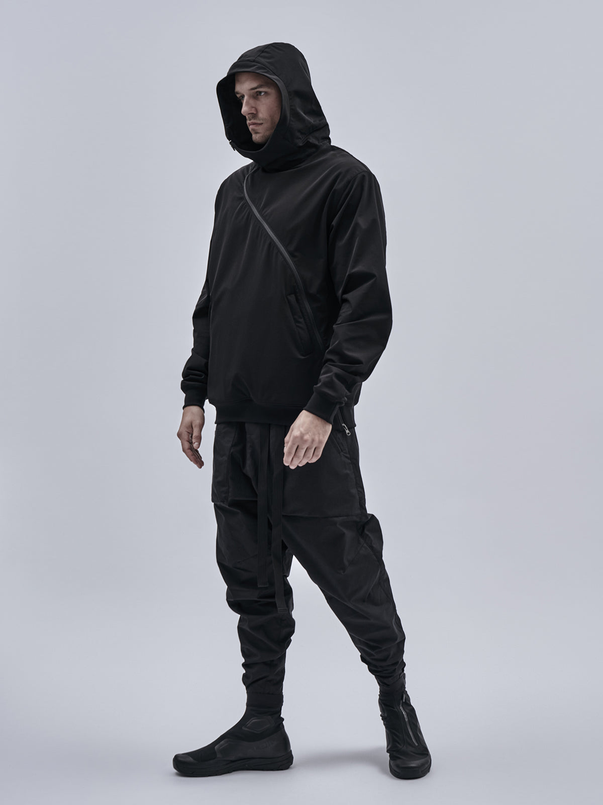 gurutze zipped hoodie schoeller dryskin