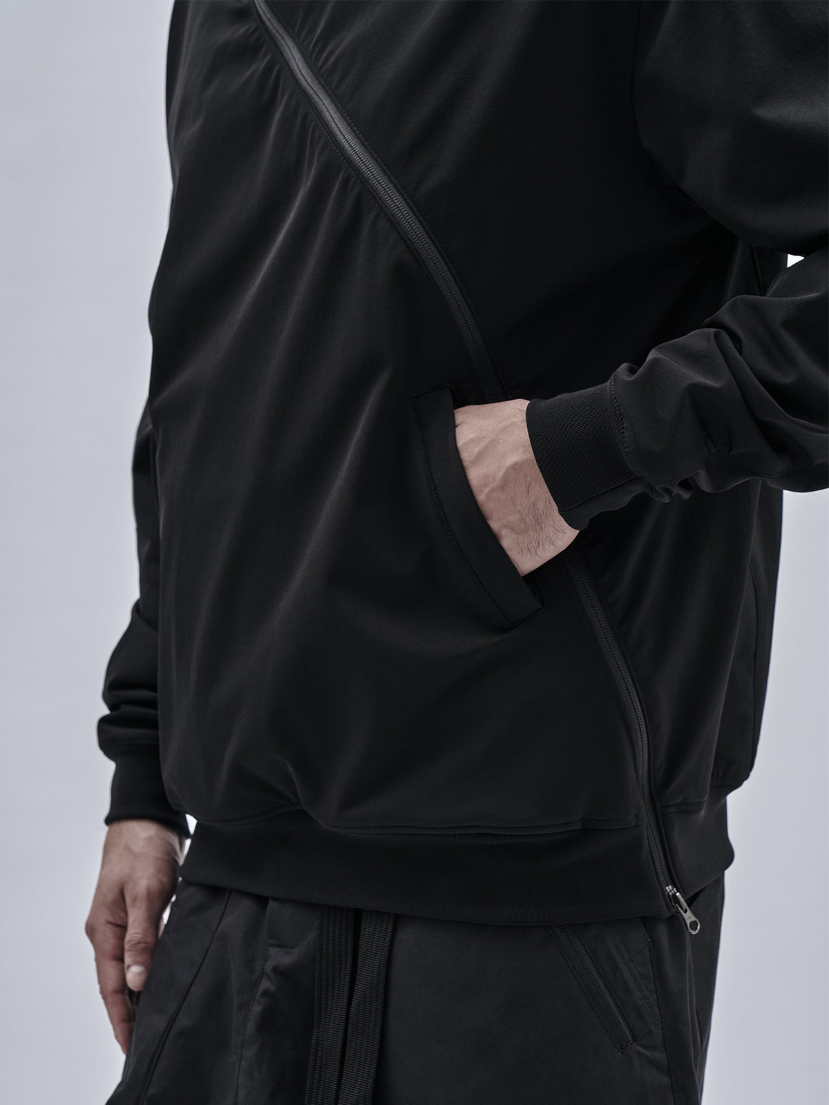 gurutze zipped hoodie schoeller dryskin