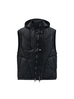 otzan padded vest black