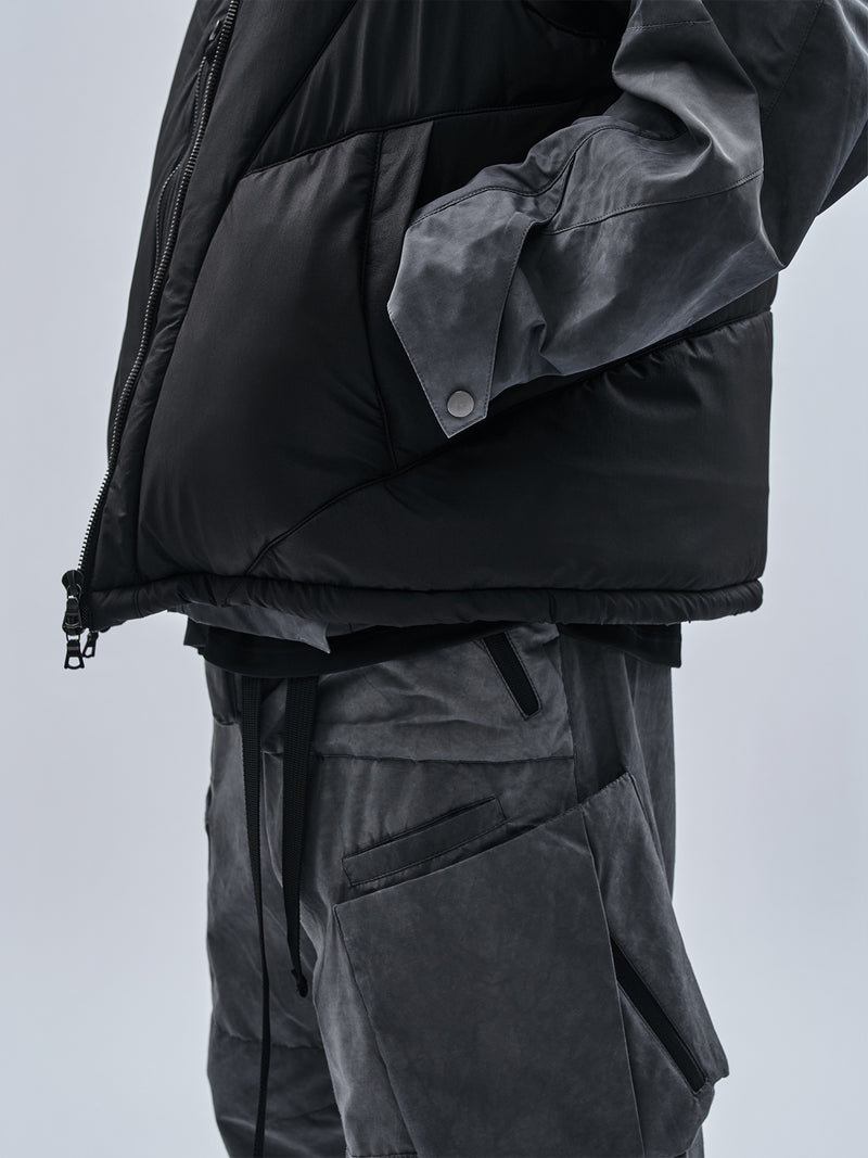 otzan padded vest black