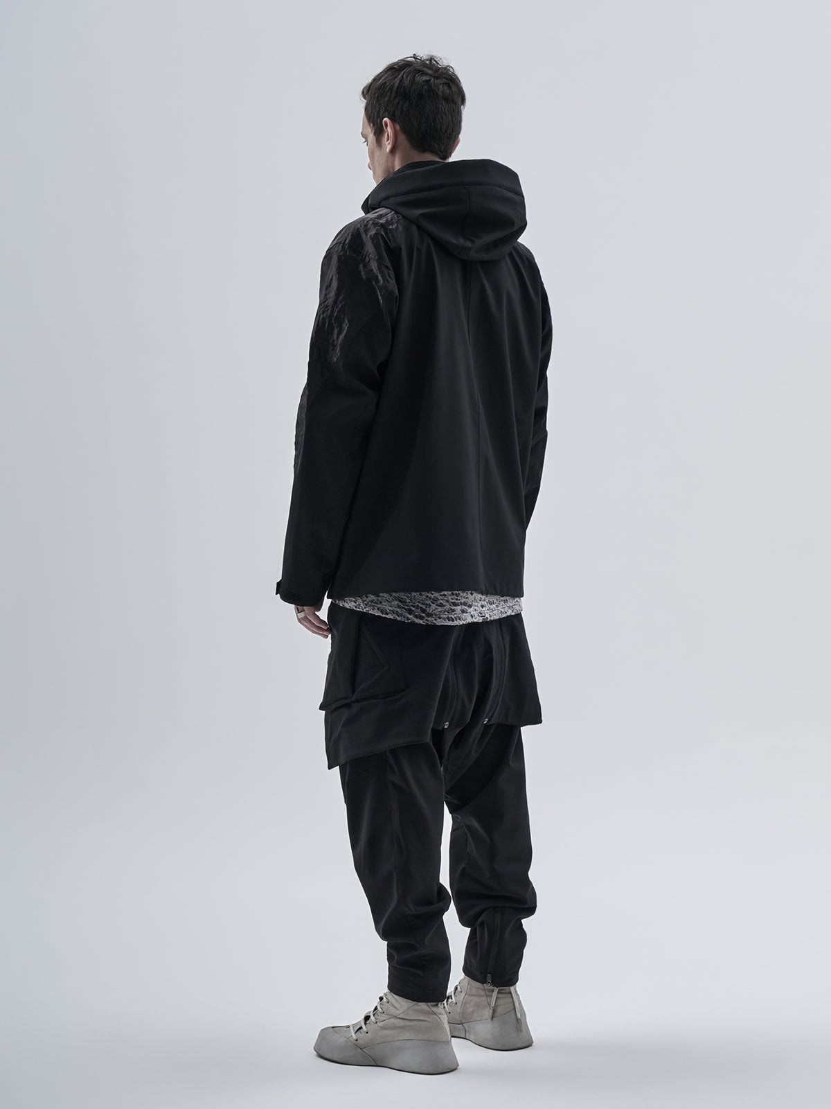 uhain jacket schoeller metal / allweather black