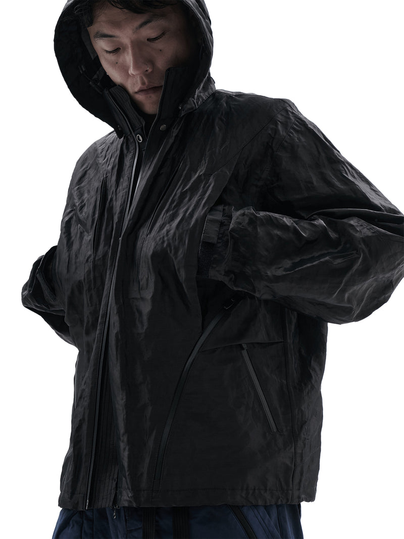 orain jacket schoeller metal black