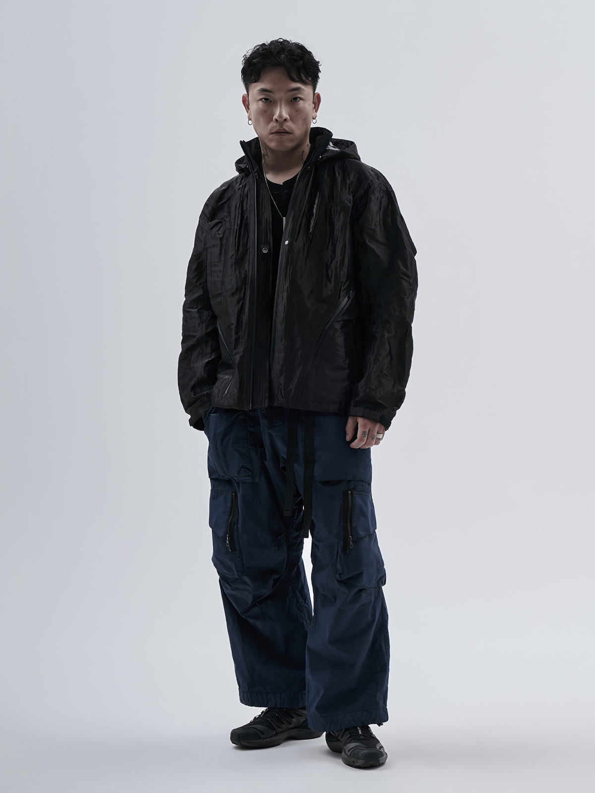 orain jacket schoeller metal black