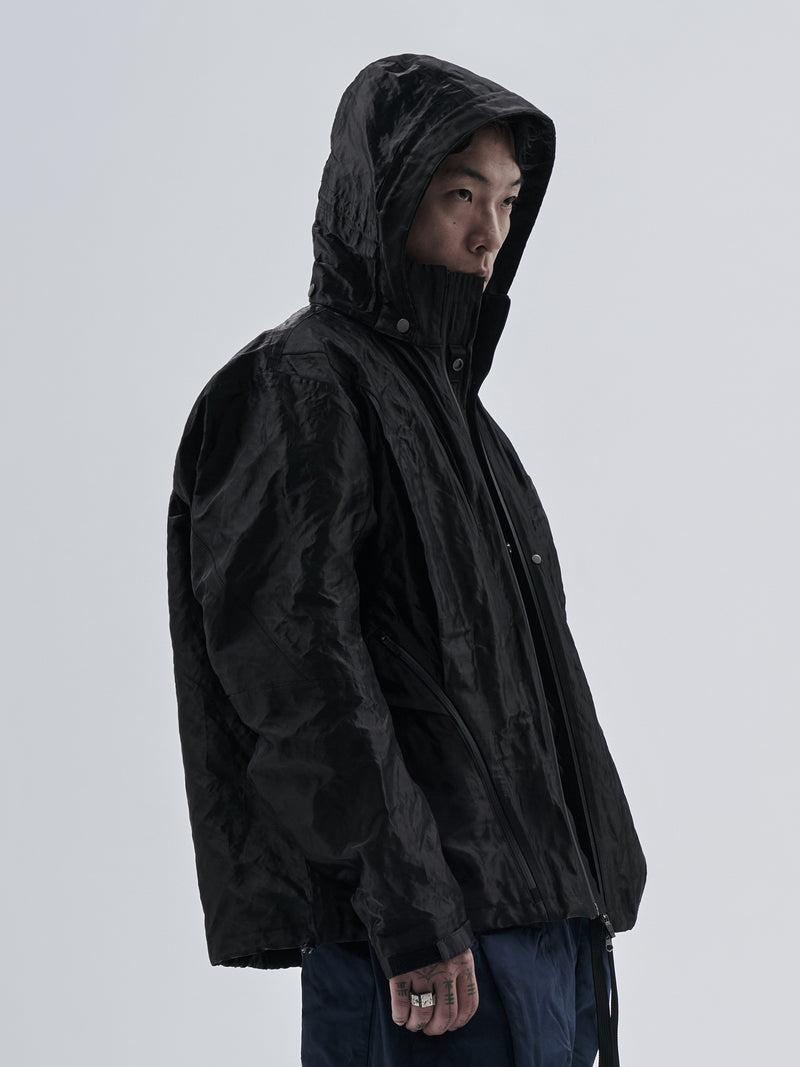 orain jacket schoeller metal black