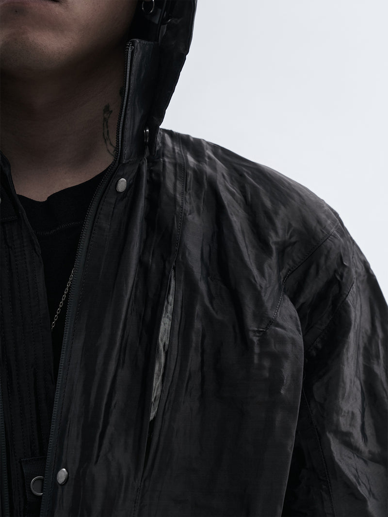 orain jacket schoeller metal black