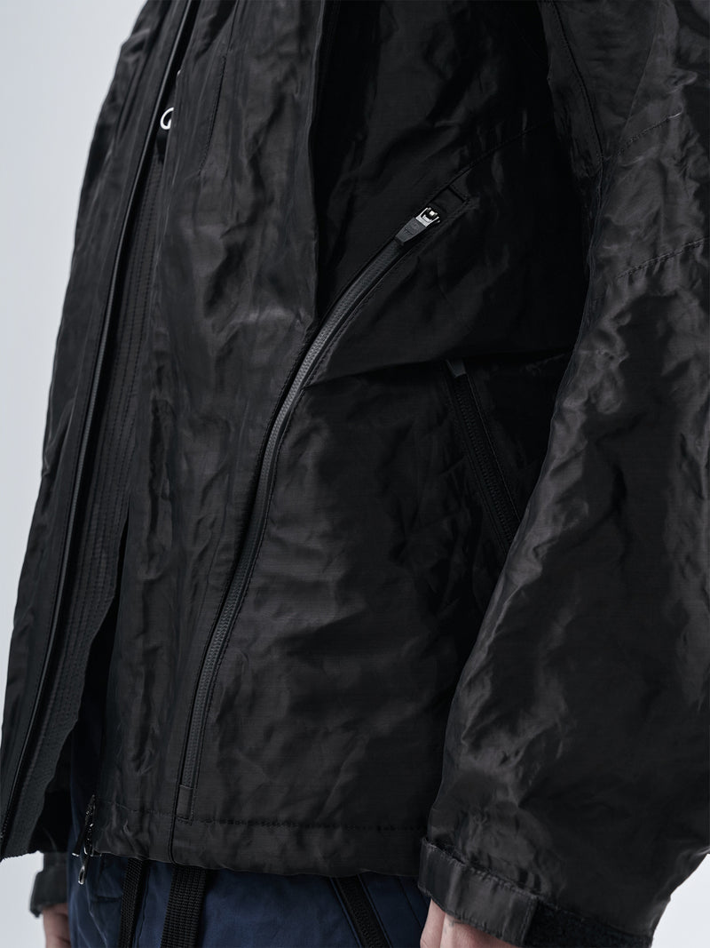 orain jacket schoeller metal black