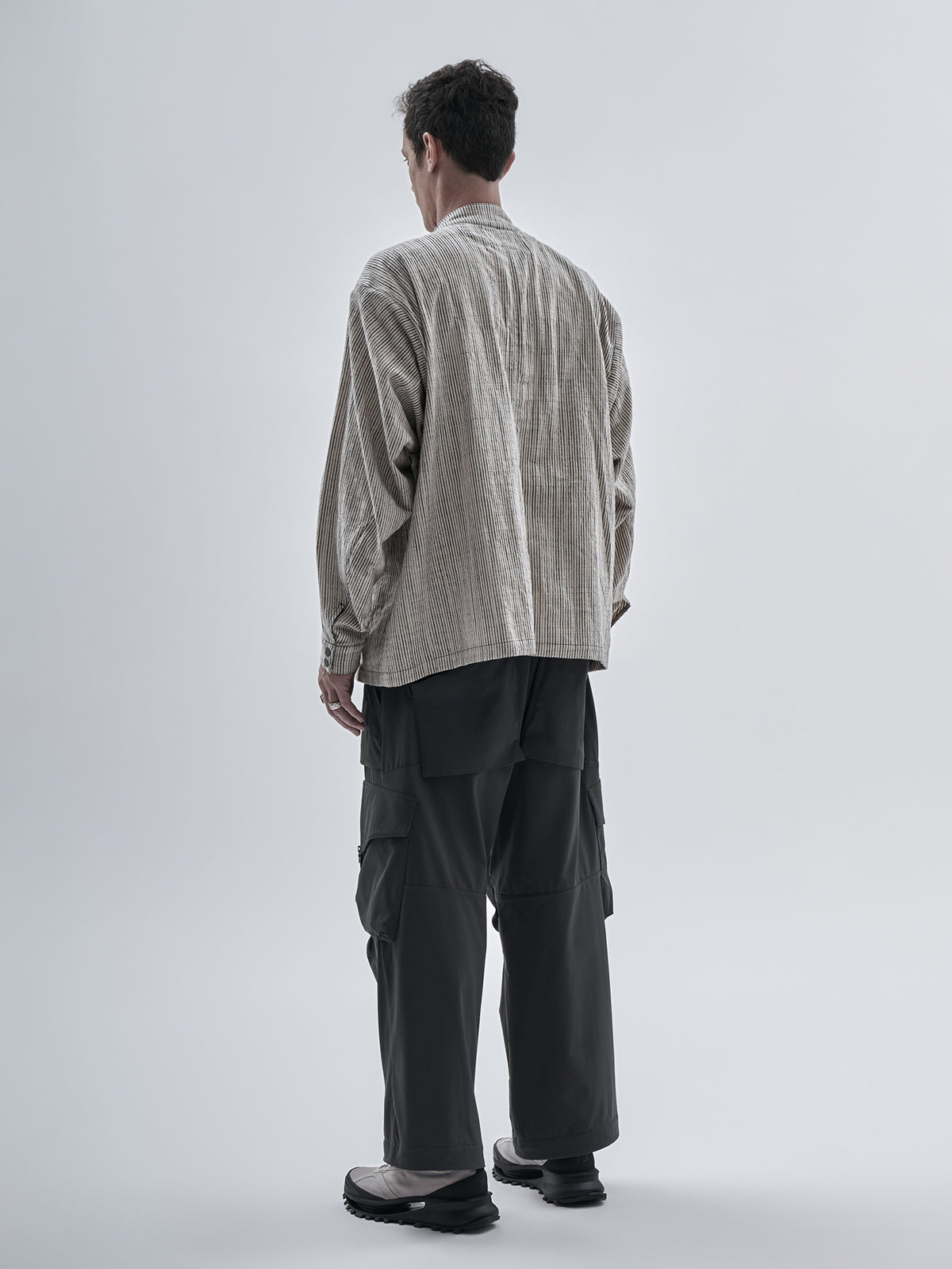 zuri jacket chalk stripe moon