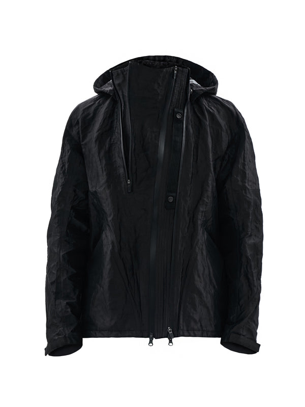 erantzun jacket schoeller metal black