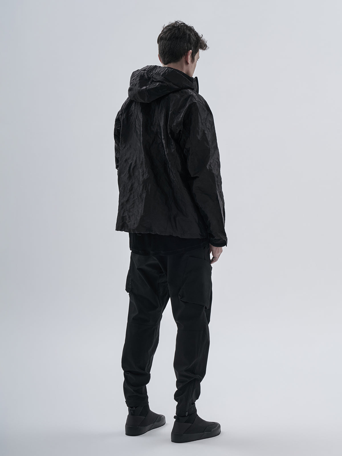 erantzun jacket schoeller metal black