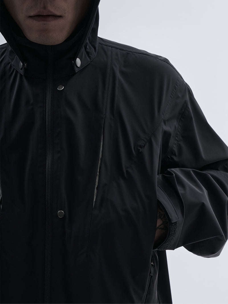 orain jacket graphene black/silver