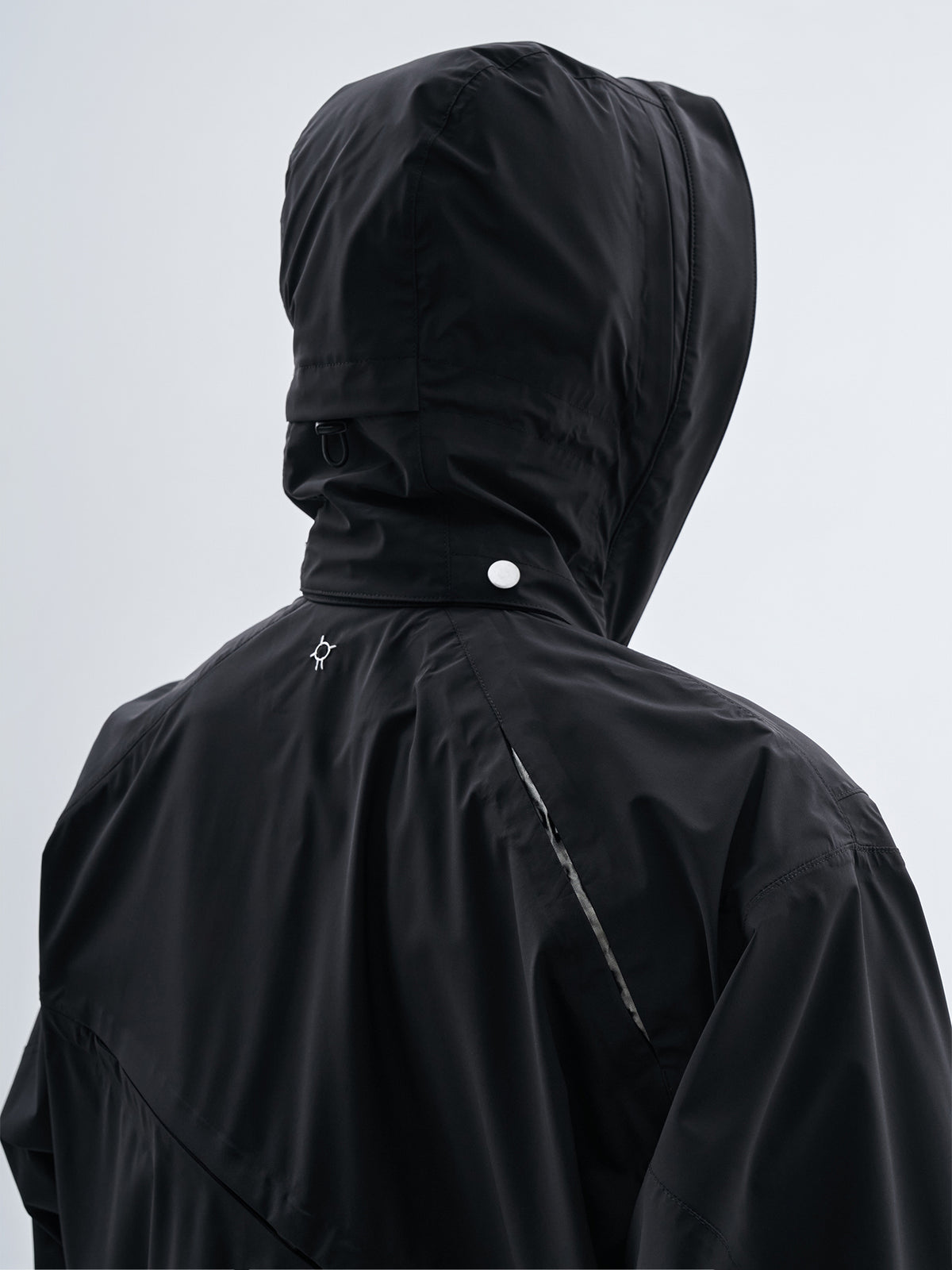 orain jacket schoeller allweather black / silver