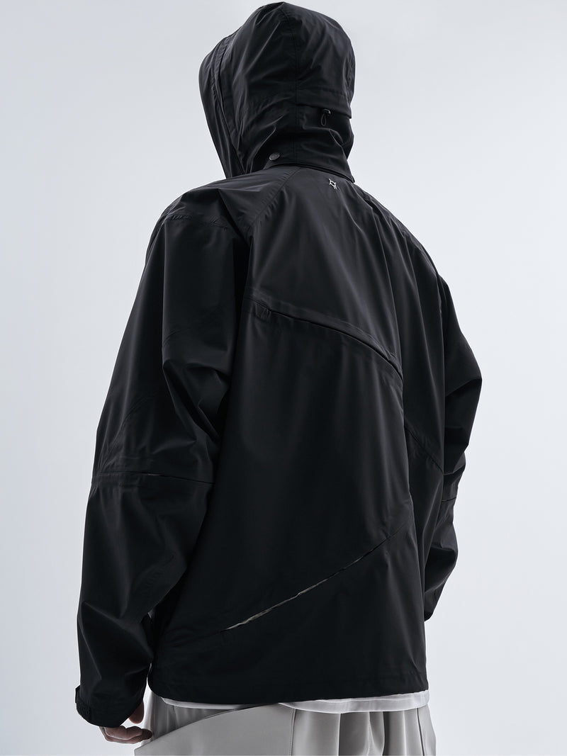 orain jacket graphene black/silver