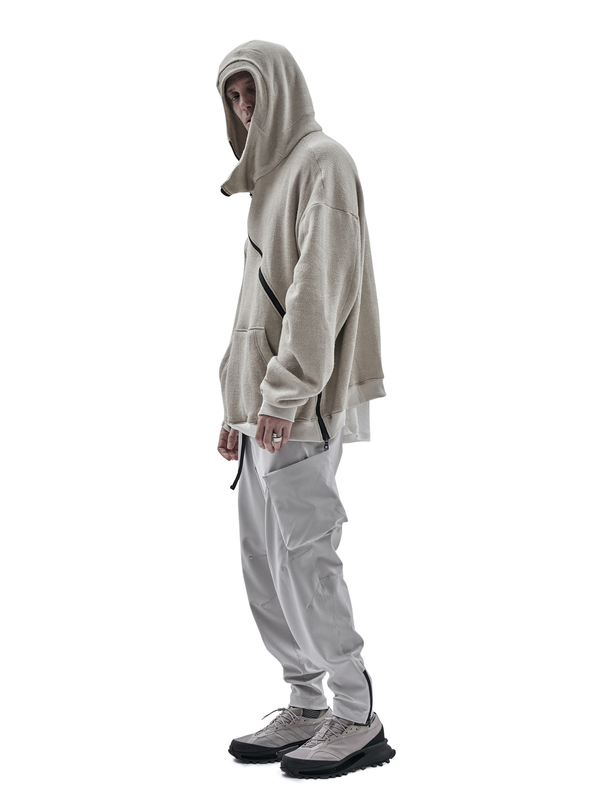 gurutze hoodie cold dyed moon