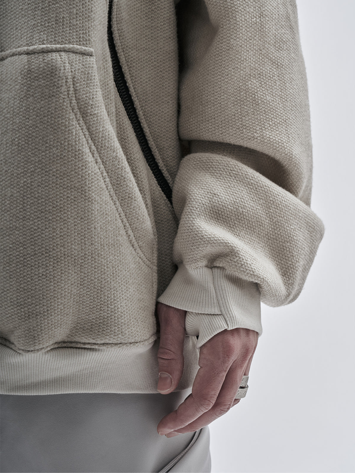 gurutze hoodie cold dyed moon