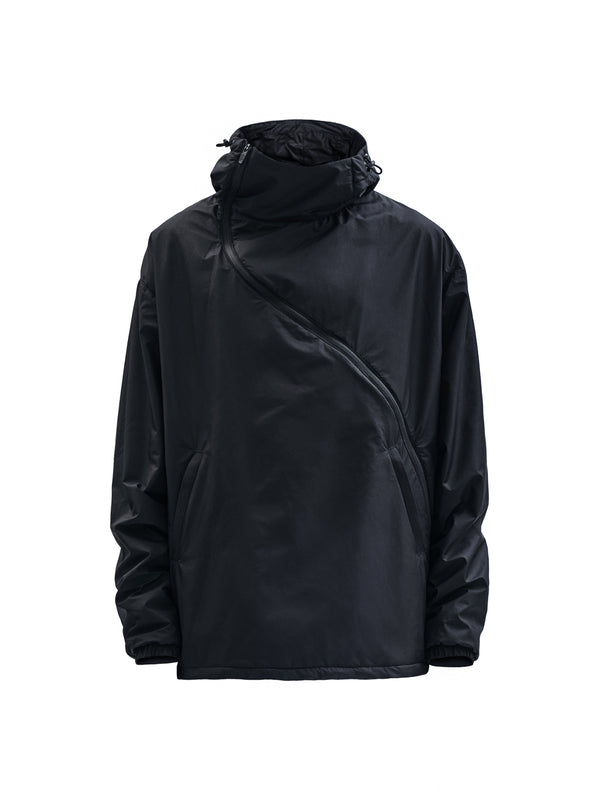 gurutze insulated hoodie black