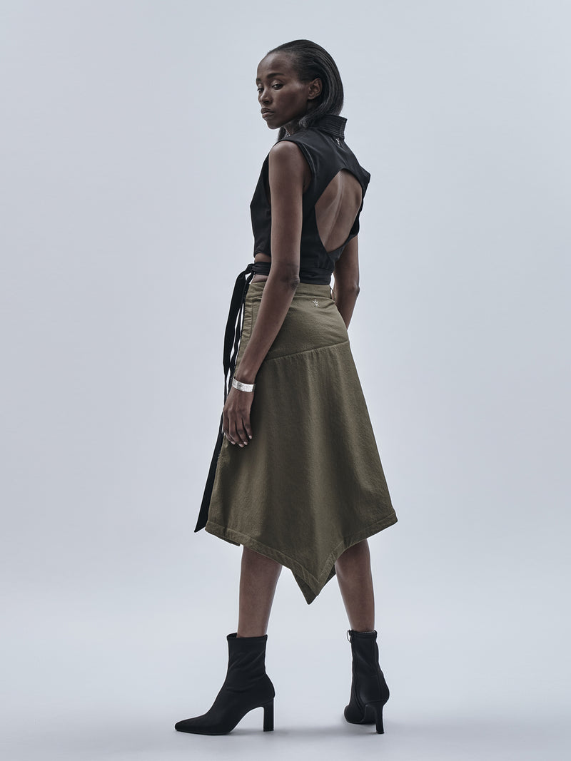 argi skirt olive