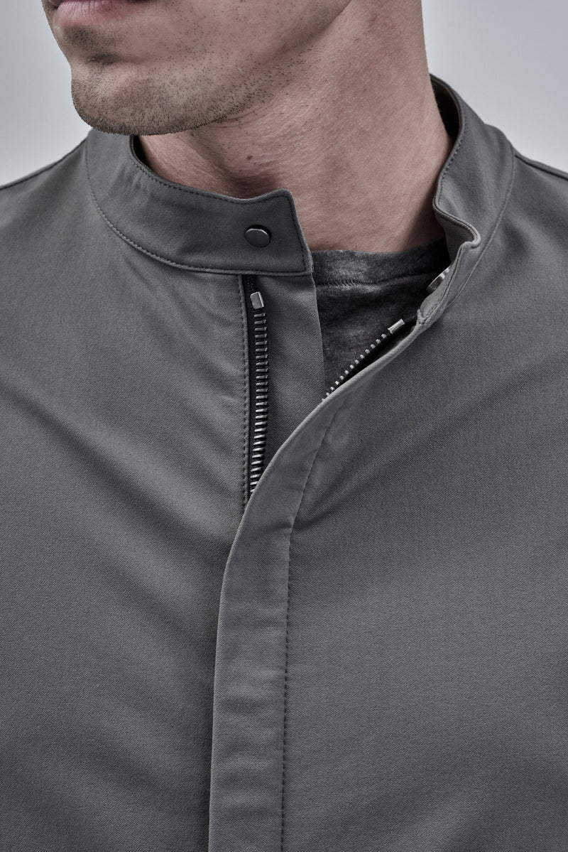 lehor shirt schoeller dryskin grey