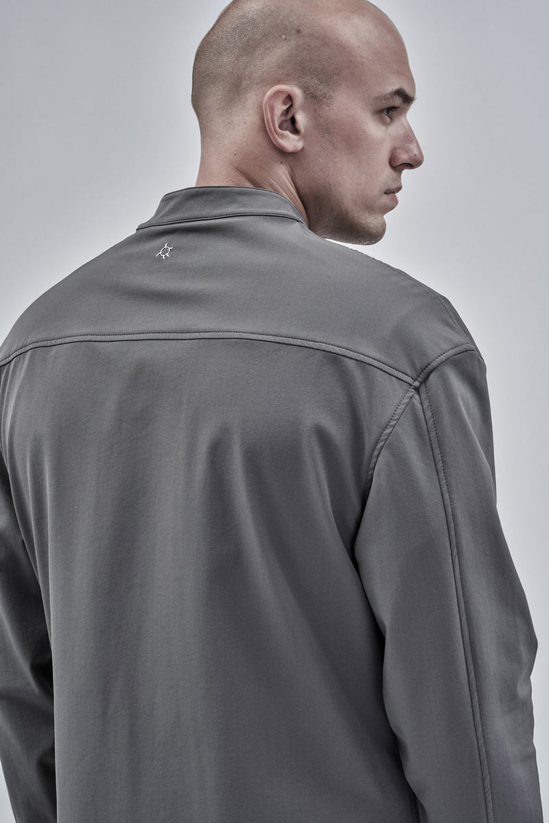 lehor shirt schoeller dryskin grey
