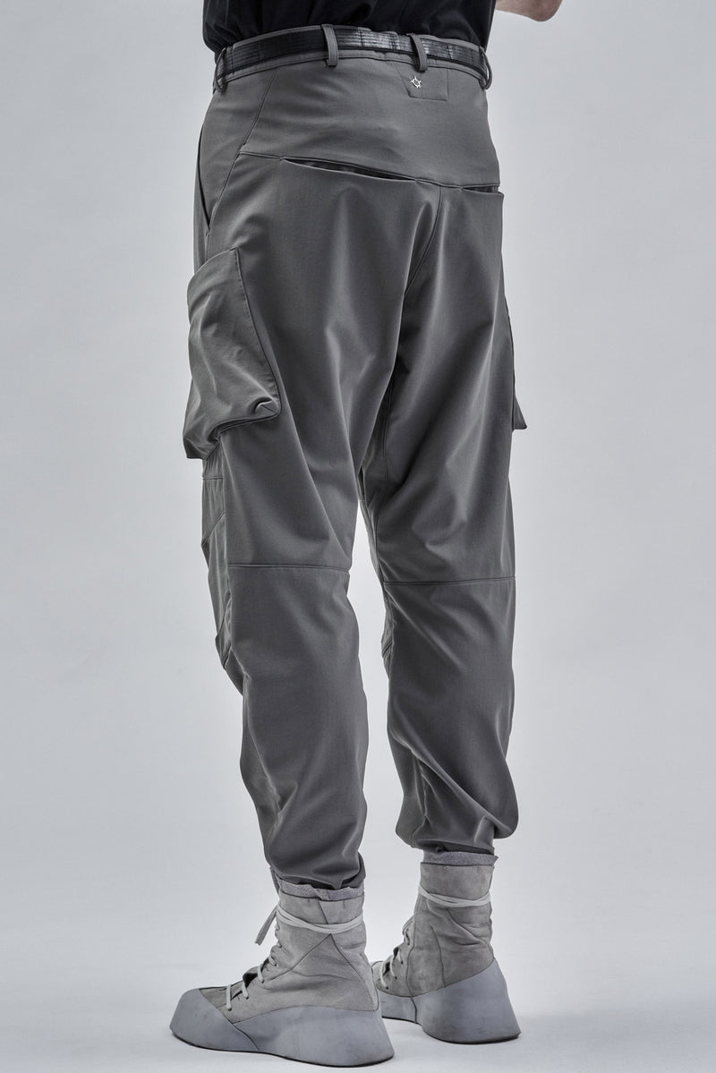 arrate articulated cargo pants schoeller dryskin grey – enfin levé