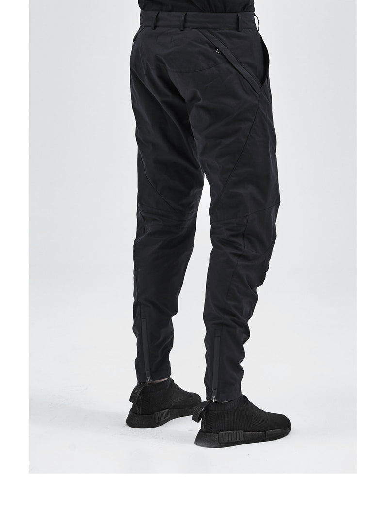 ameztu articulated pants black