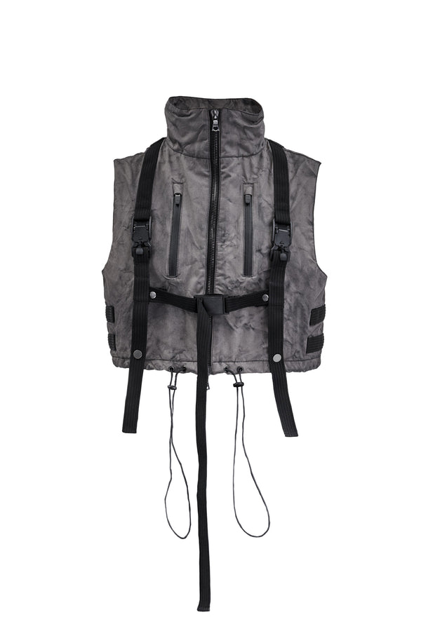 negu short vest stotz etaproof ash dye