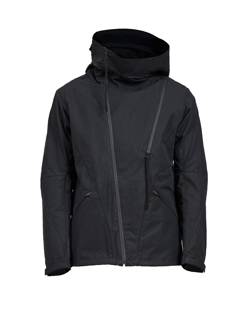 leioa asymmetrical jacket black