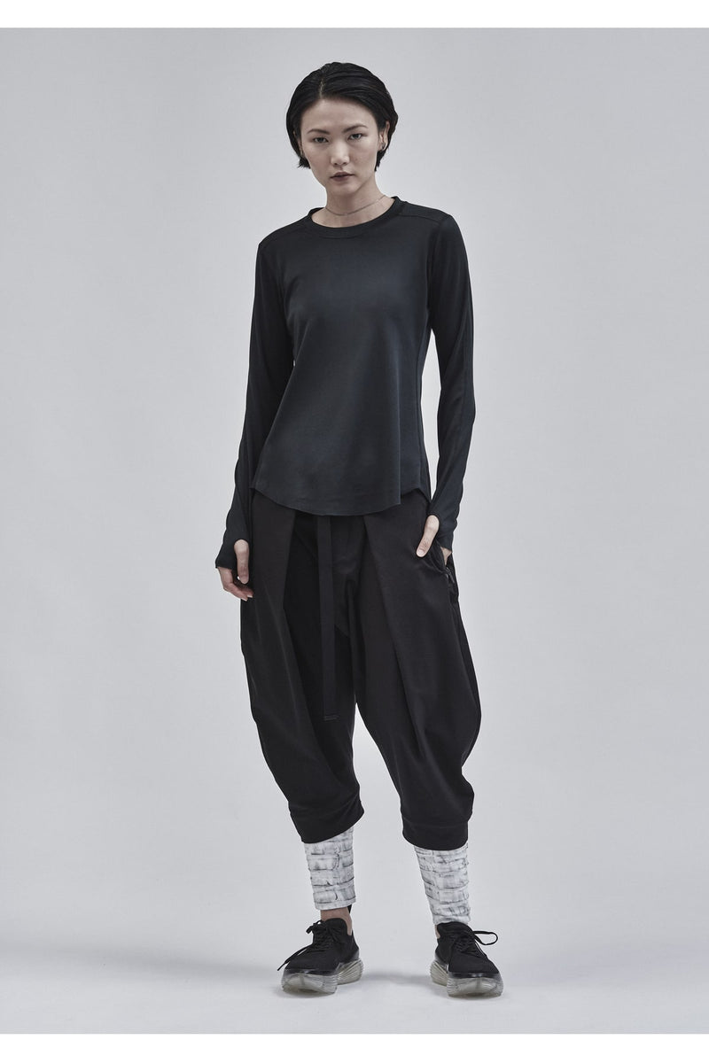 aldatze dropcrotch cropped pants dryskin