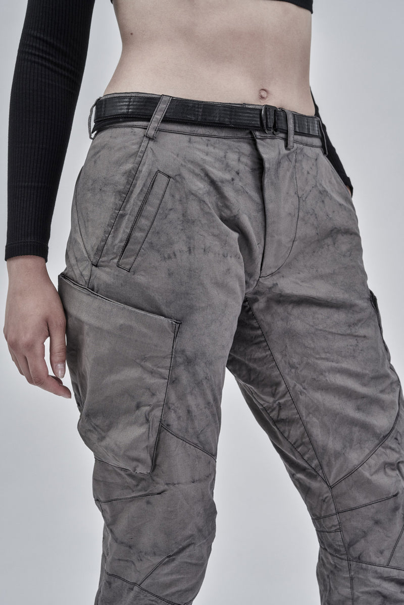 ameztu technical cargo pants etaproof ash dye