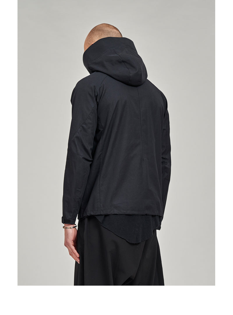 leioa asymmetrical jacket black