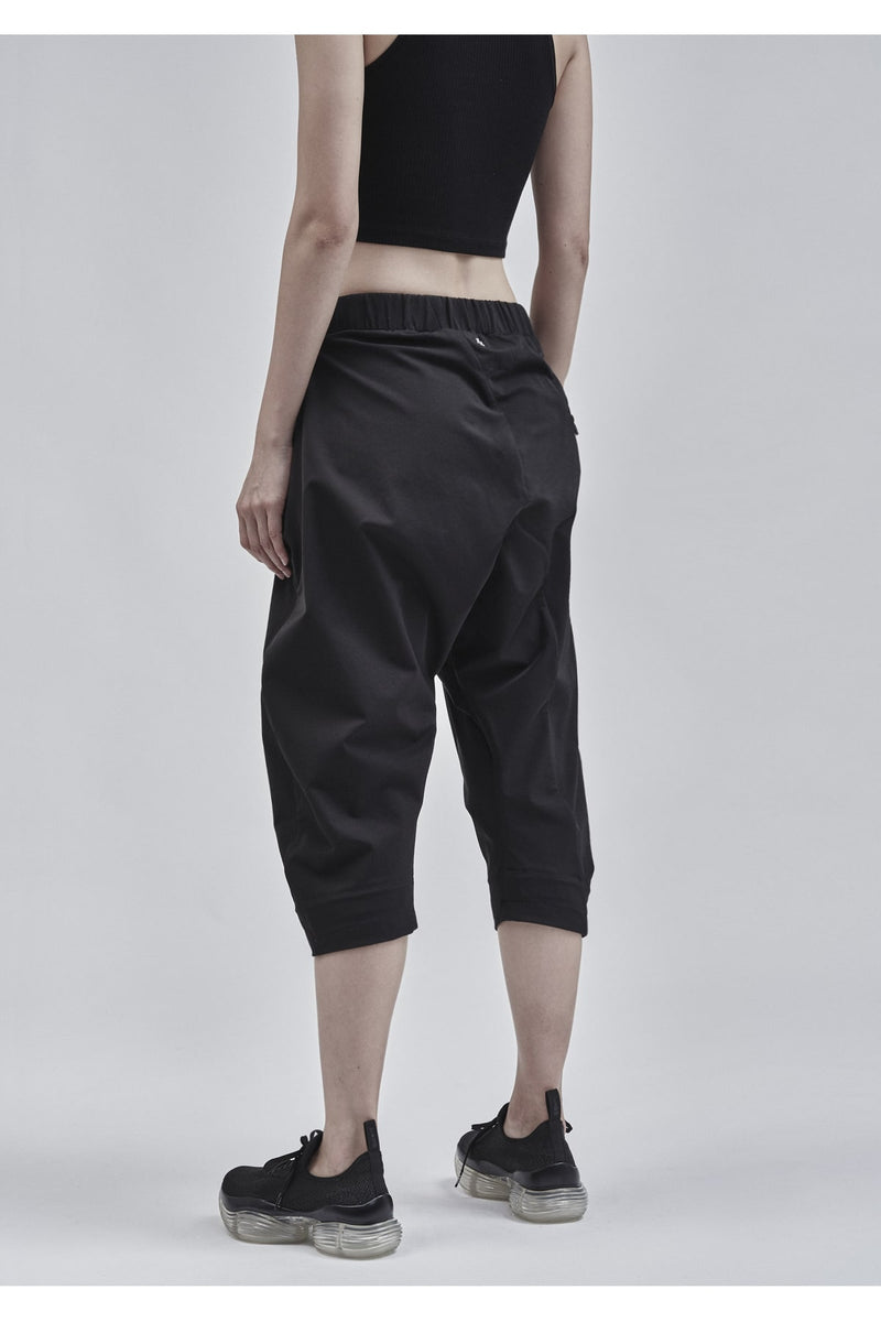 aldatze dropcrotch cropped pants dryskin