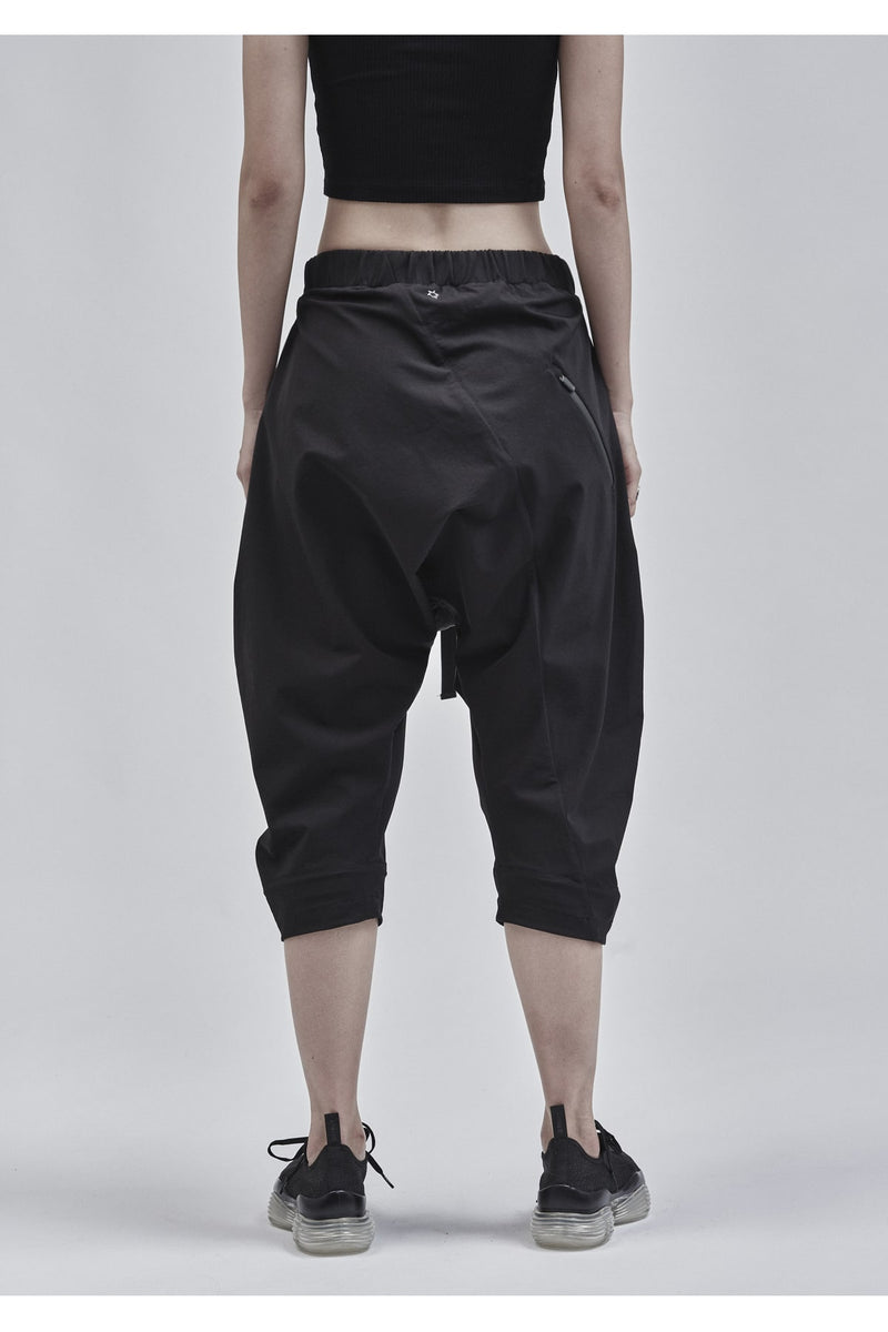 aldatze dropcrotch cropped pants dryskin